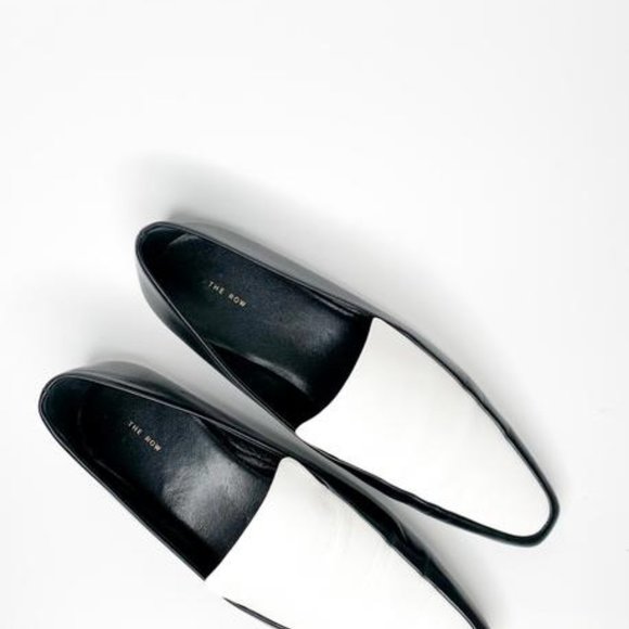 THE ROW LEATHER MINIMAL LOAFER SZ 37 - Picture 4 of 4